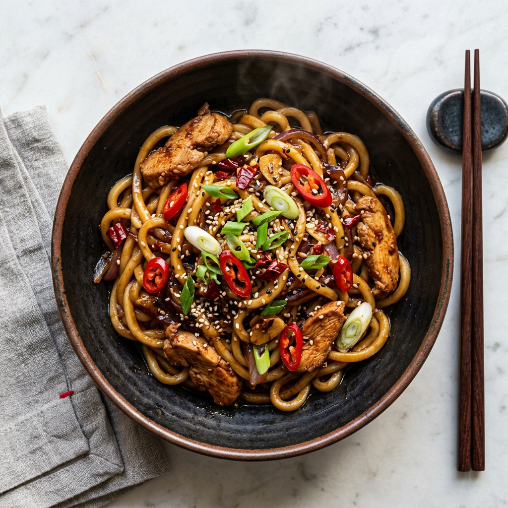 Острый WOK